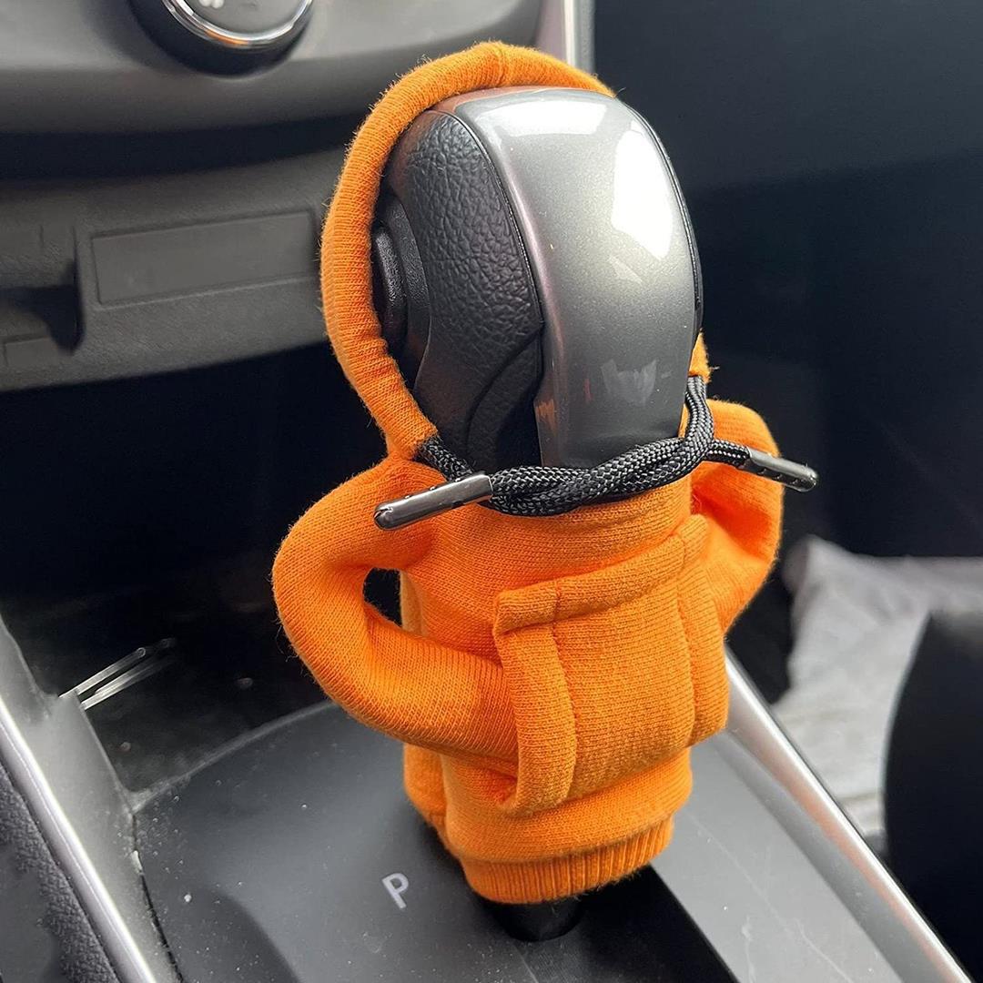 Small gear handle cover handle cover for car manual gear automatic gear shift handle cover for winter car gear lever cover cute sweater
