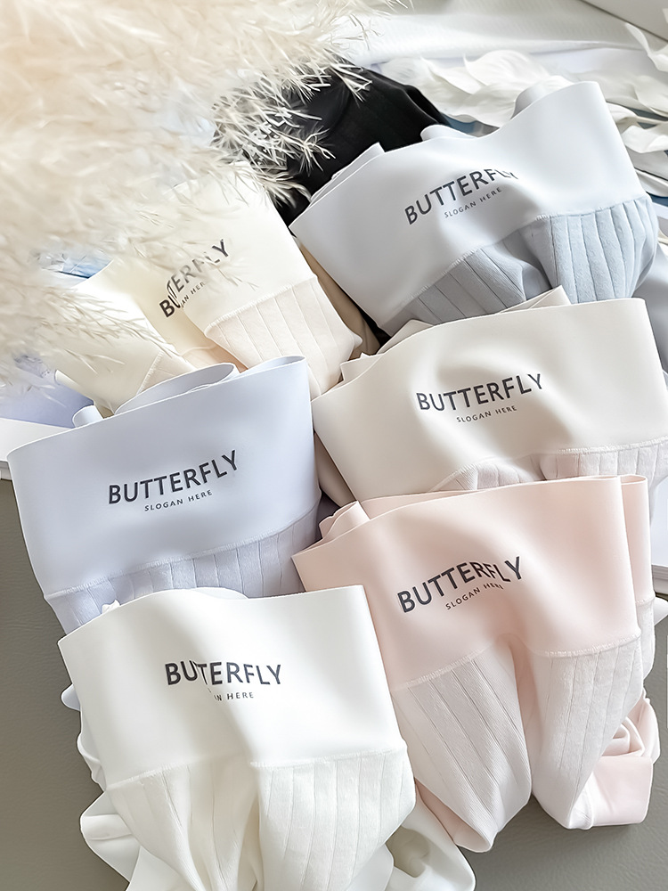 Women's cotton 5A antibacterial crotch high waist belly contracting hip seamless girl's cotton breathable women's triangle shorts head