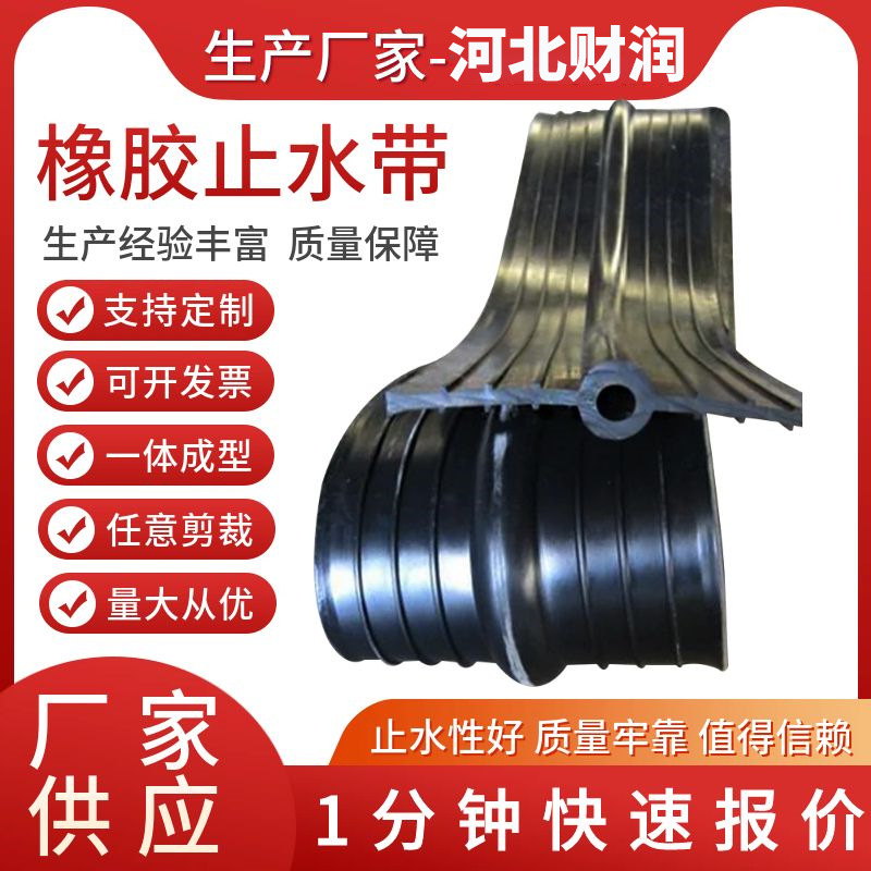 In-Ground Rubber Water Stopper Type 651 Type 659 for Waterproofing in Tunnel Construction