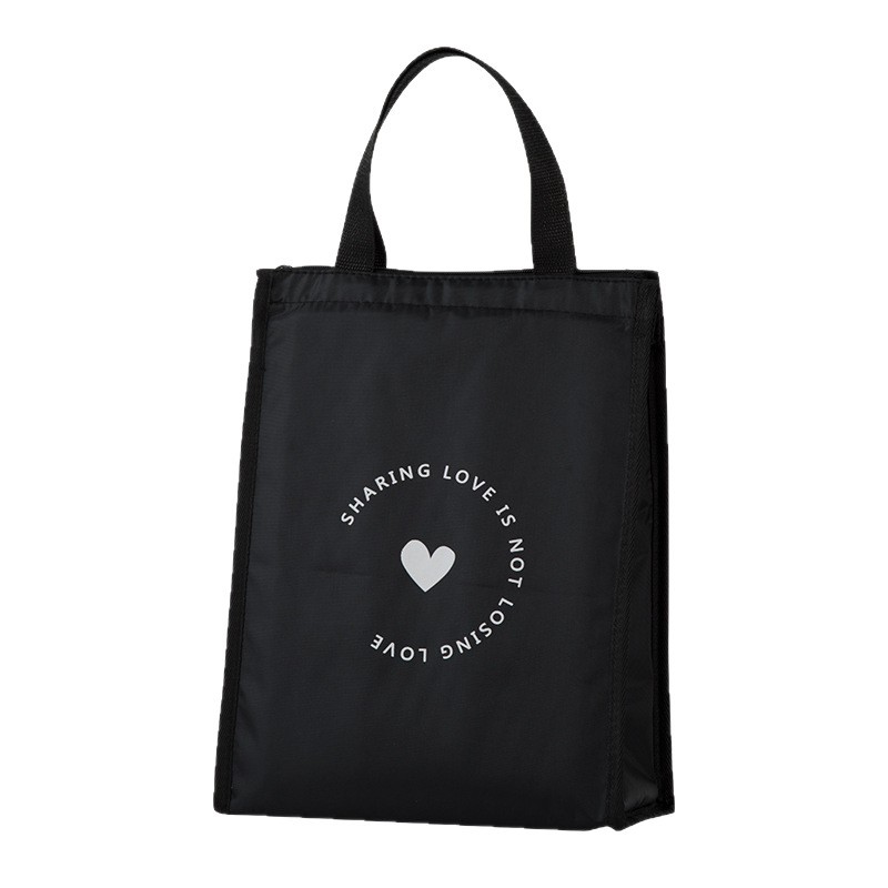 Thickened Waterproof Insulation Bag Oxford Cloth Lunch Bag Thermal Refrigeration Work Tote Bag Student Style Portable Insulation Bag