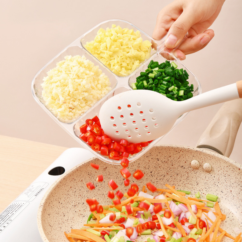 Side Dish Plate, Household Divided Ingredients, Onion, Onion, Ginger and Garlic Storage Plate, Kitchen Gadgets, Bone Spitting Plate, Vinegar Dish, Preparation Plate