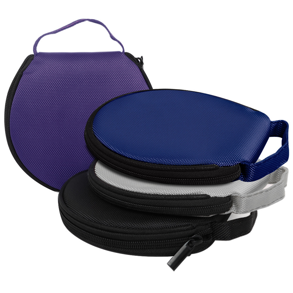 Car Cd Bag Storage Disc Storage Box Large Capacity Oxford Cloth Car Cd Bag Board Home Car Round Disc Bag