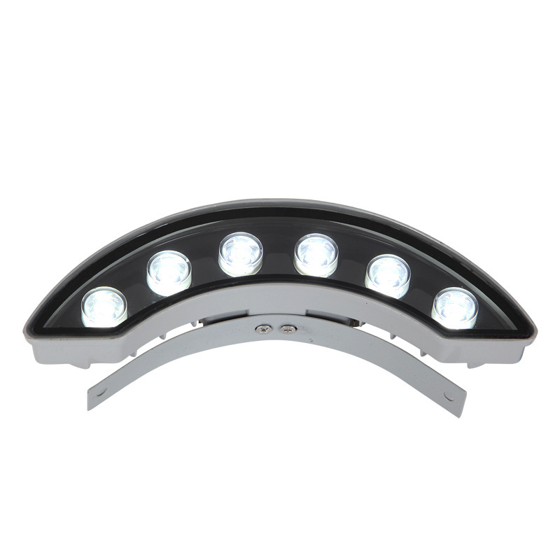 Customized Corrugated Lamp Outdoor Spotlight Garden Lamp Led Floodlight Ancient Building Tile Lamp 6W Projection Lamp Outdoor Lamp