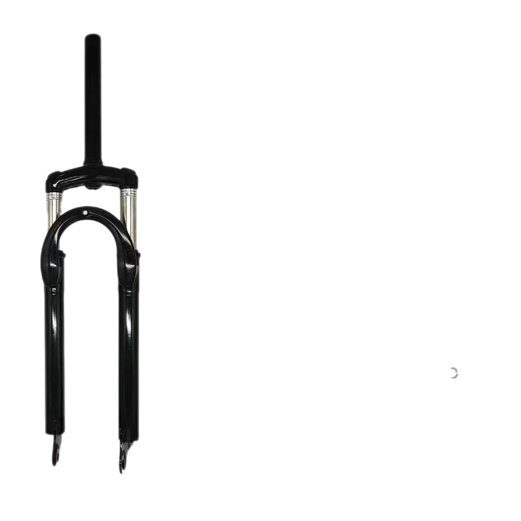 Mountain Bike Shock Absorber Front Fork 26 Inches 24inch 20inch Disc Brake Spring Shock Absorption Variable Speed Bicycle High Elastic Spring