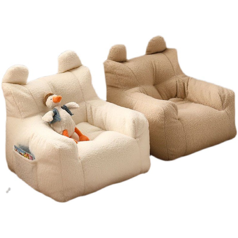 Single Sofa Chair Cartoon Baby Boy Seat Baby Small Sofa Children's Sofa Cute Girl Lazy Bean Bag