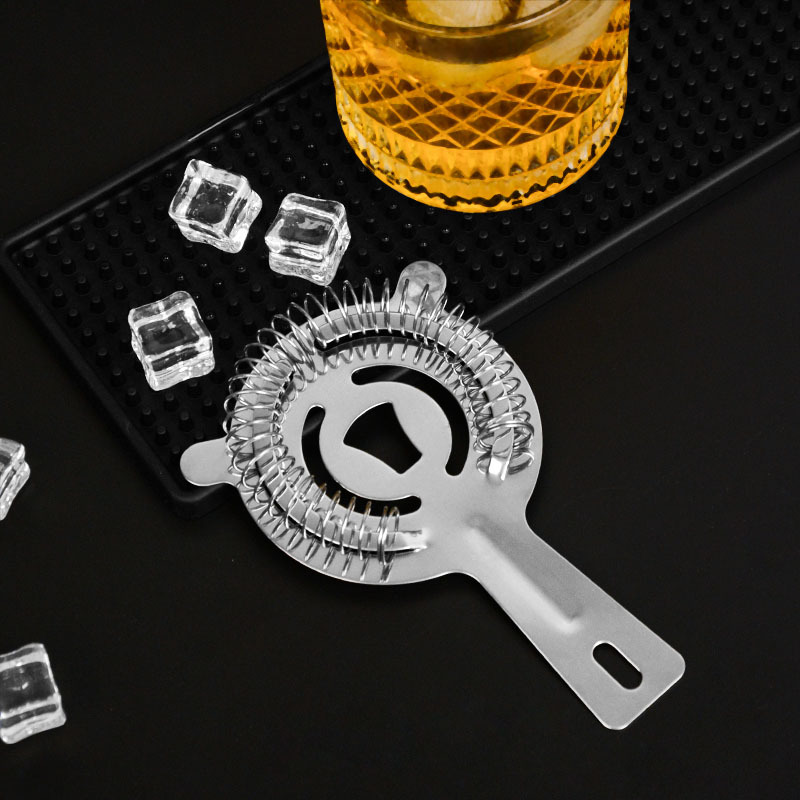 Wholesale Stainless Steel Ice Filter, Ice Separator, Cocktail Ice Blocker, Shaker, Bartending Tool, Milk Tea Coffee Filter