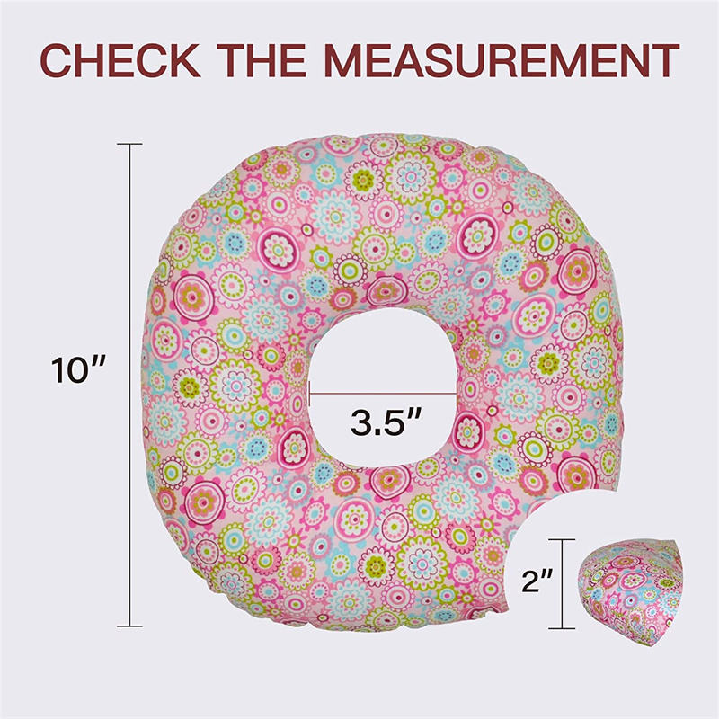 Hollow seat cushion lumbar support ear hole repair medical ear donut ear protection pillow side sleeping pillow