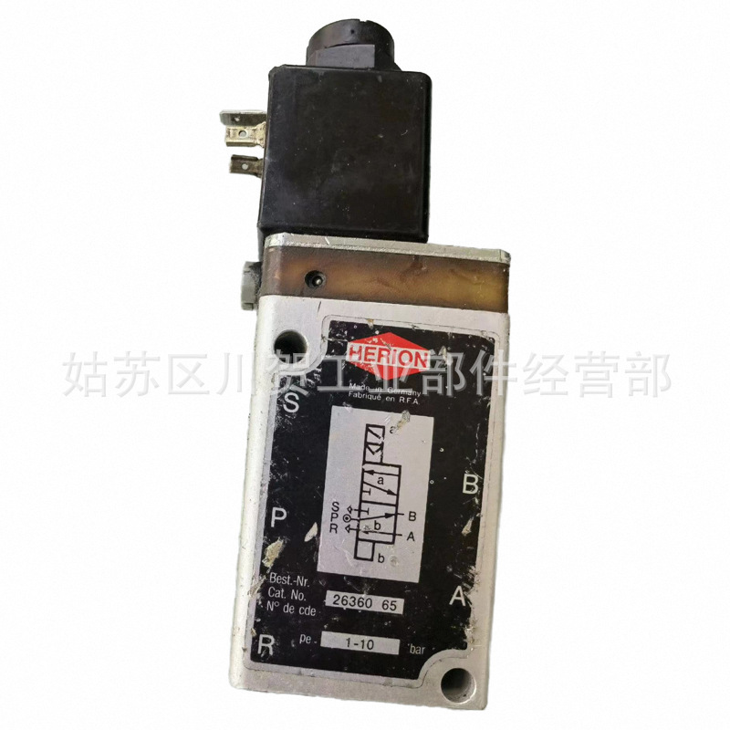 Original Herio Solenoid Valve 8020850 2636065 2623000 Pneumatic Valve Hydraulic Valve 1-10Bar