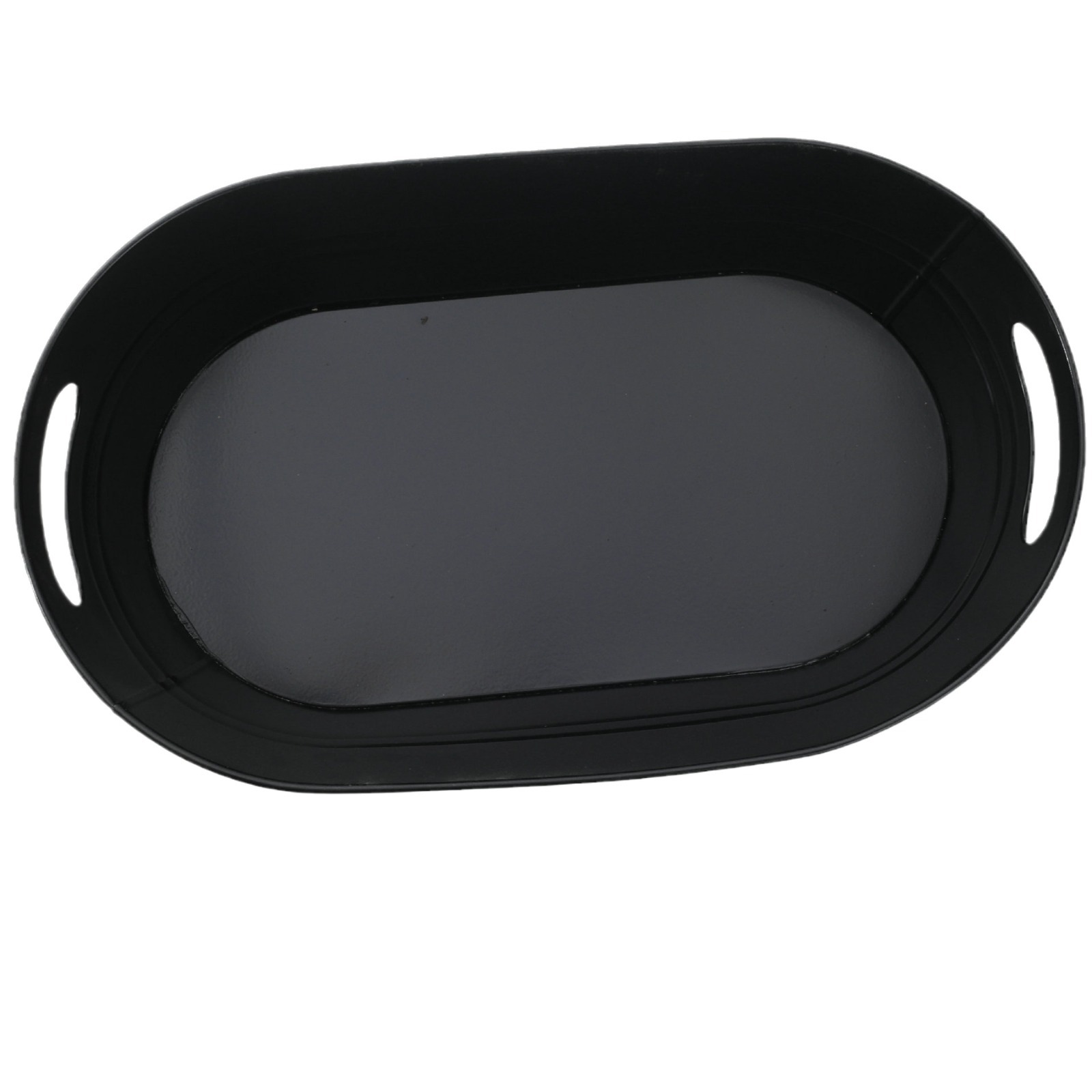 Stainless Steel Oval Ice Bucket Bar KTV Universal Ice Bucket Galvanized Plastic Spray Color Oval Ice Bucket Outdoor Oval Plating