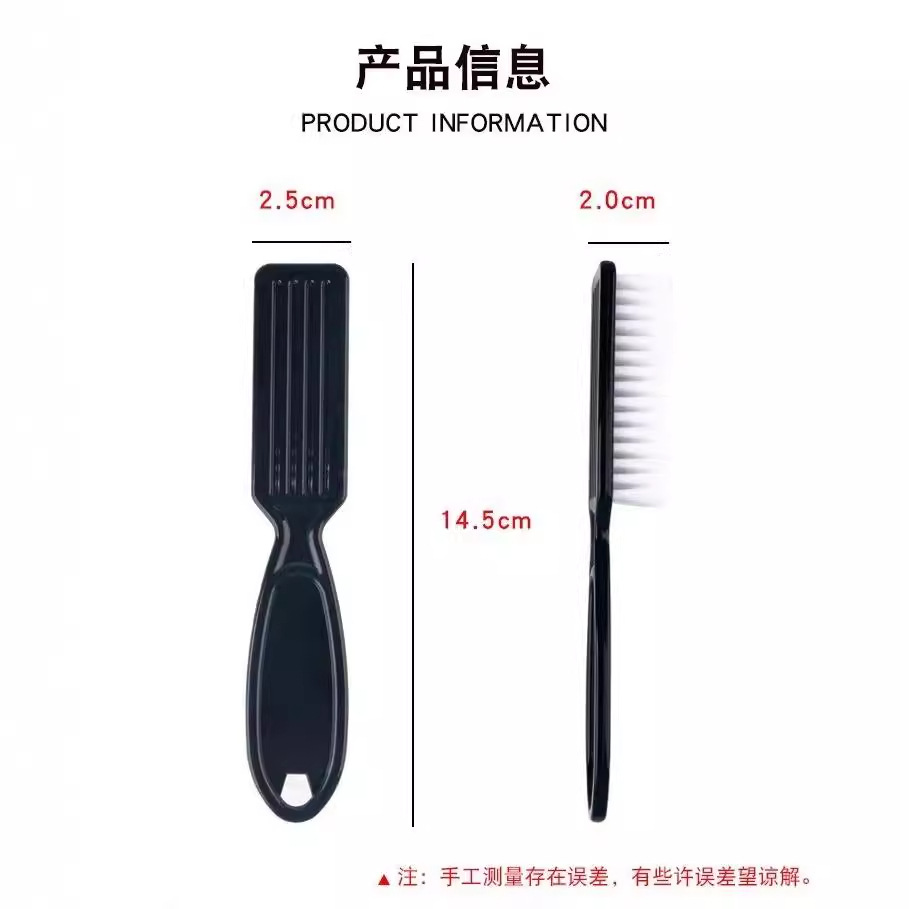 Cross-Border Spot Manicure Tools Colorful Dust Brush Handle Brush Multifunctional Nail Cleaning Brush Dust Horn Brush
