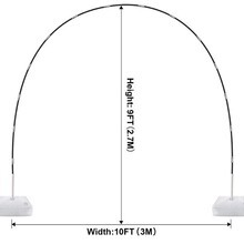 15 Section Fiber Rod Water Bag Base Balloon Arch suit Birthday Party Wedding Christmas Decoration Balloon Stand