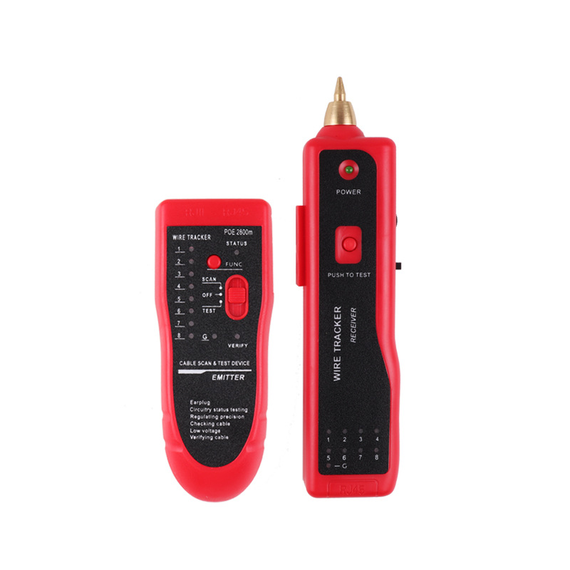 Gigabit POE anti-burn Network Cable tester network Line Finder cable detector anti-interference line inspection engineering wiring