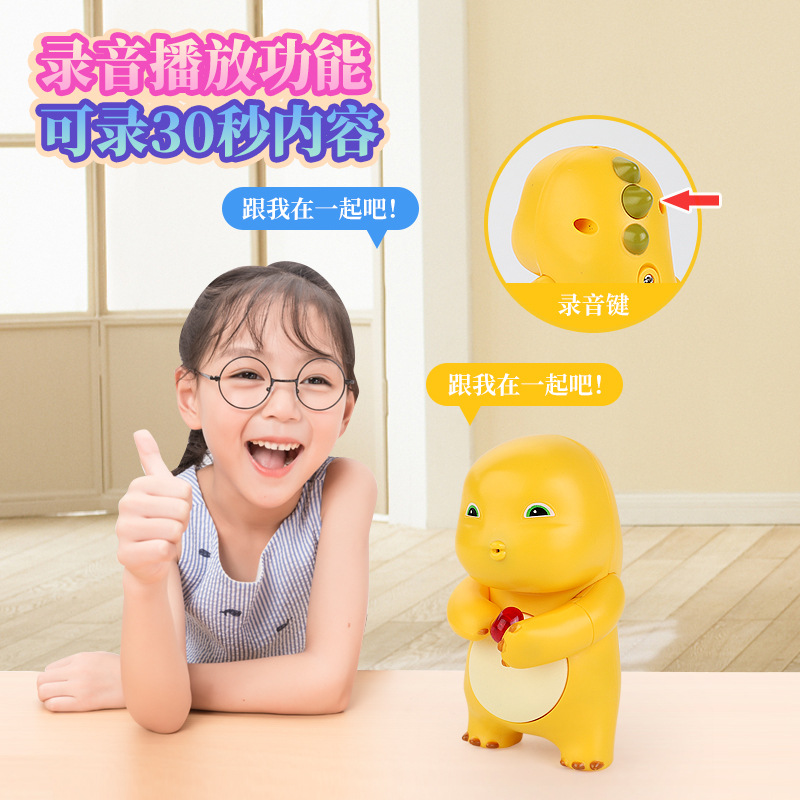 Internet Celebrity Valentine's Day Cute Little Milk Dragon Suit Cake Decoration Ornaments Cartoon Doll Dessert Table Wholesale Home