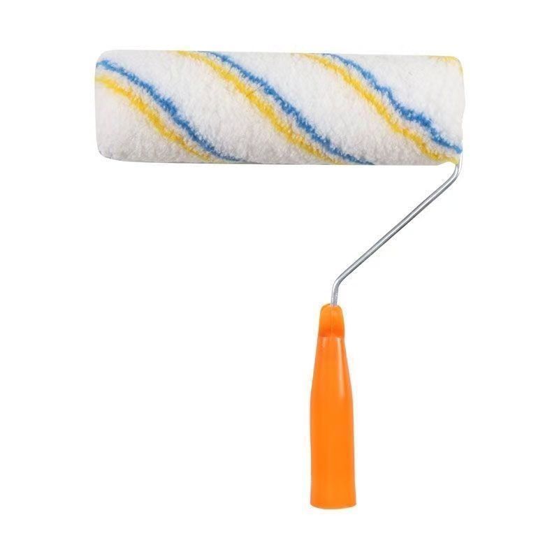 Factory Direct Sales 4-Inch 6inch 9inch Medium-Bristle Latex Paint Roller Brush for Interior and Exterior Wall Paint Roller Waterproof Coating Tool