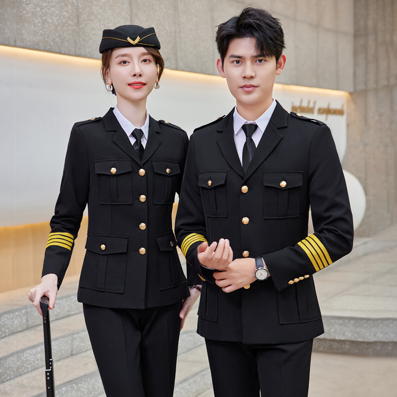 Костюм рабочей одежды для охраны весна-осень, униформа для отдела продаж недвижимости, новая форма для охраны