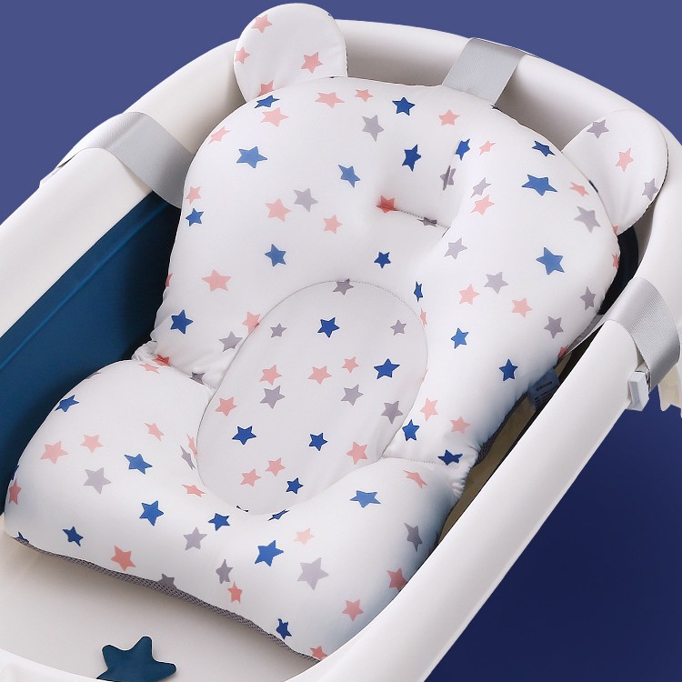 Baby Suspended Mat Can Sit and Lie down Baby Bath Net Bath Rack Newborn Bath Bed Bathtub Net Pocket Floating Mat