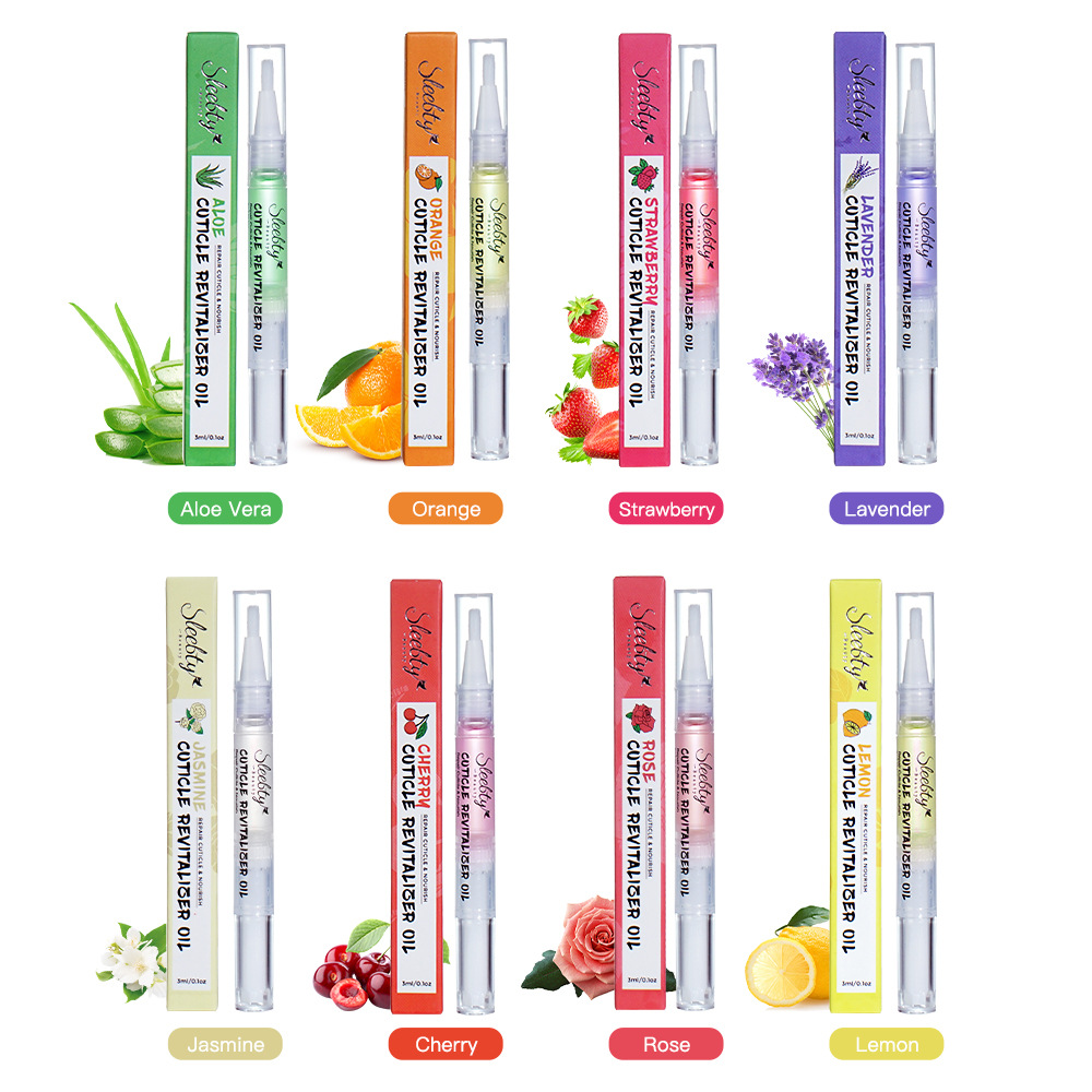 Processing Customized Manicure Rotating Nail Polish 3ml Anti-Dead Skin Barb Moisturizing Skin Nutrition Pen Oem Finger Edge Oil