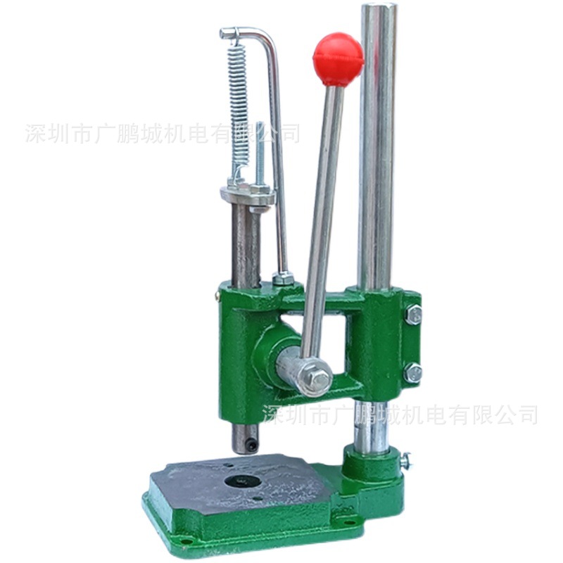 Column hollow manual Press hand press punching machine small hand beer machine cutting die cutting machine punch