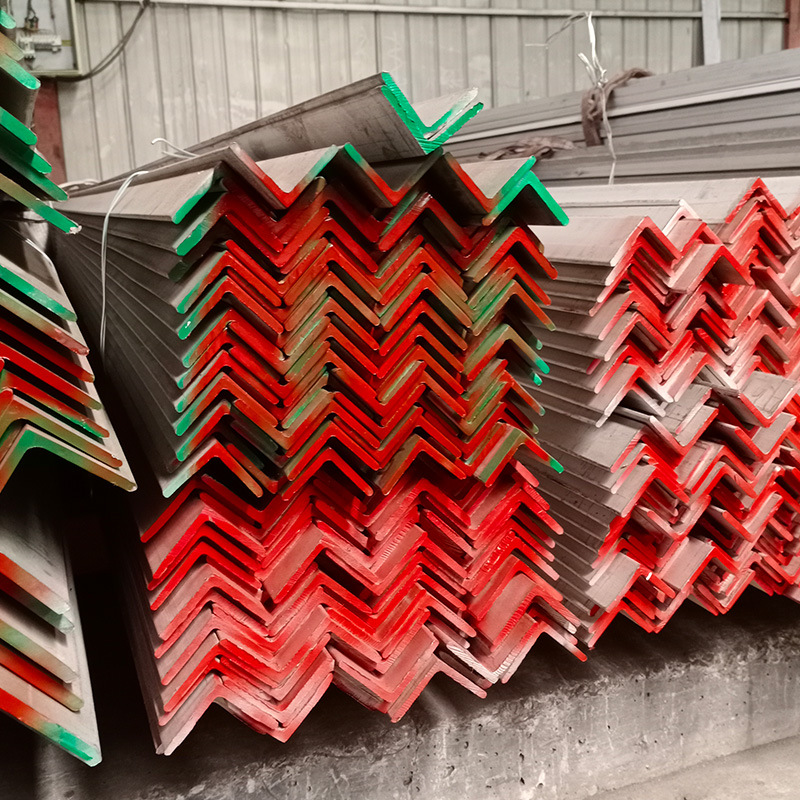 Manufacturer Supplies 201 Stainless Steel Angle Steel, Stamped and Polished Stainless Steel Equal-Sided Angle Steel, Multiple Specifications Available in Stock, Can Be Customized to Length