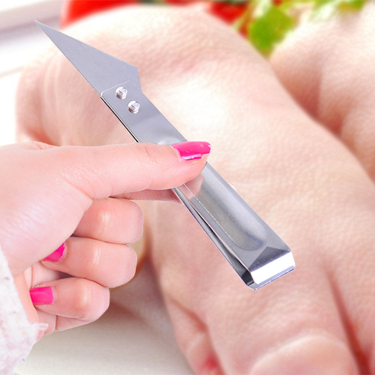 Зажим для свиных волос из долларового магазина, кухонные инструменты, выщипыватель из нержавеющей стали для уток и кур, зажим для гусиного волоса, нож, многофункциональный зажим для выщипывания волос