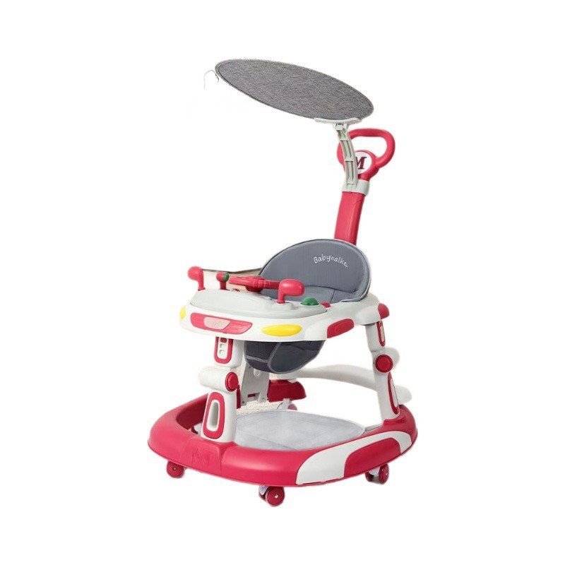 Meiletong's New Baby Walker, Anti-Type Leg Walker, New Baby and Kids Can Sit and Push the Starting Car