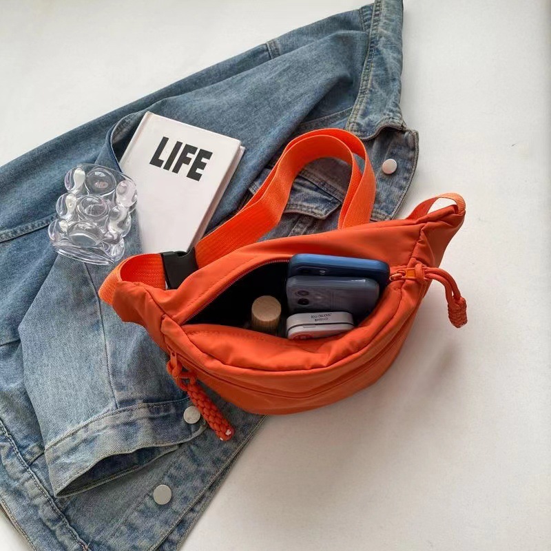 Chest Bag Large Capacity 2025 New High-End Simple Women's Crossbody Bag Autumn and Winter Design Shoulder Bag Waterproof Fashion