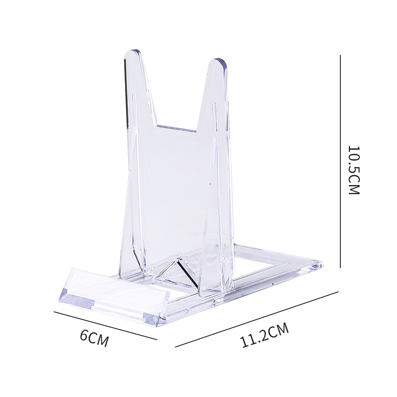 Plastic Stand Business Card Rack Mobile Phone Rack Display Rack Photo Frame Bracket Hanging Plate Rack Hanging Rack Plastic Display Rack