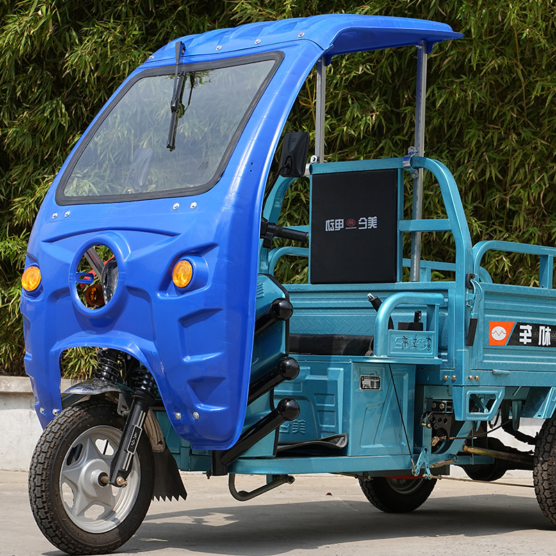 Electric tricycle canopy hood front head shed express cab awning battery tricycle shed awning