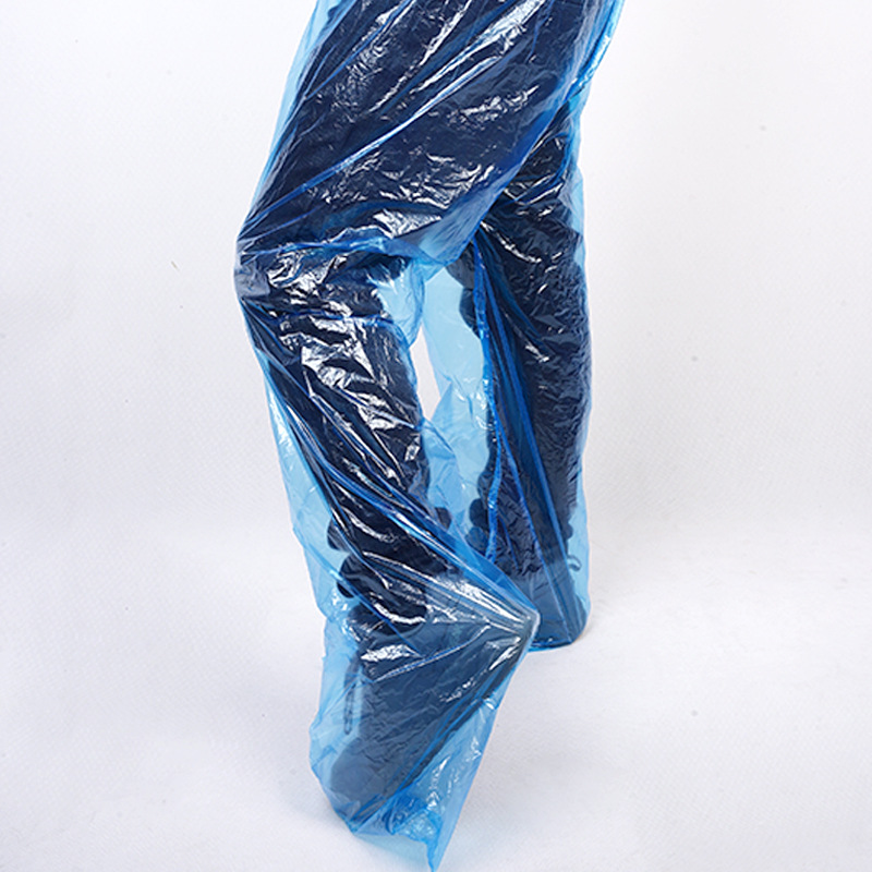 Disposable Rain Pants Half-length Foot-wrapped Thickened Waterproof Split Unisex Take-out Outdoor Drifting Cycling Travel