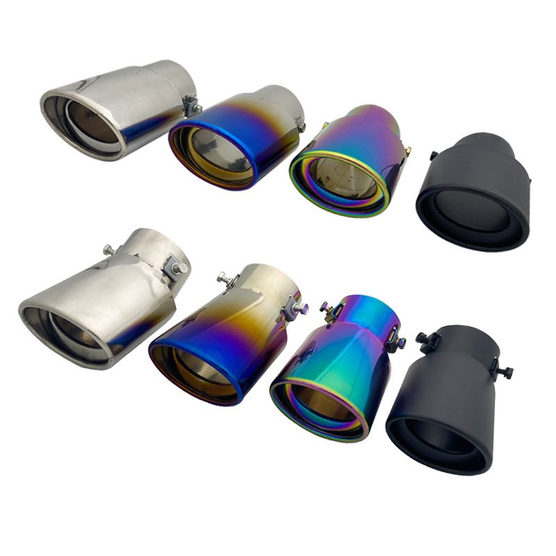 Прямые продажи от производителя универсальная насадка на выхлопную трубу автомобиля модификация глушителя