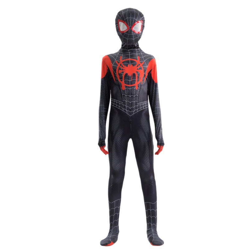Spider-Man Tight Heroes Expedition Adult cosplay Costume Halloween Child Miles Body Clothes