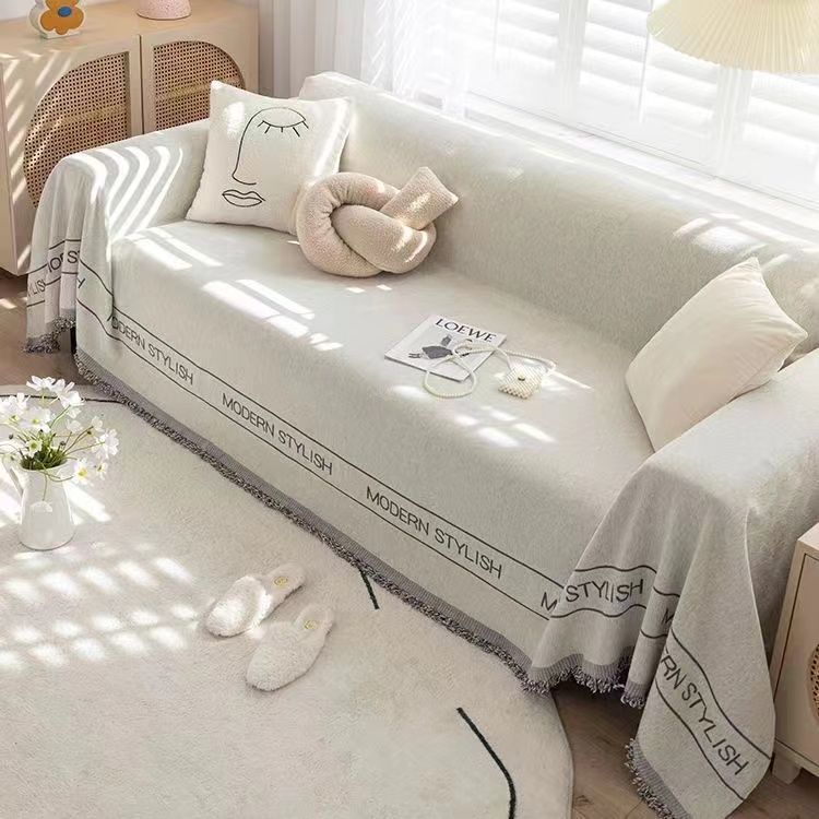 Чехол для дивана R5X универсальный скандинавский, чехол для дивана, подушка для дивана, универсальный стильный полный чехол на все сезоны