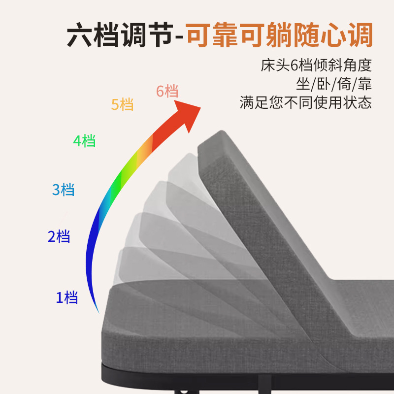 Lunch Break Folding Bed Single Lunch Break Bed Four-fold Folding Bed Office Folding Bed Four-fold Army Bed Student Sofa