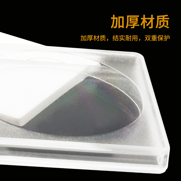 40mm small square box 27mm Coin Coin 30mm collection box Living Ring storage box coin capsule wholesale