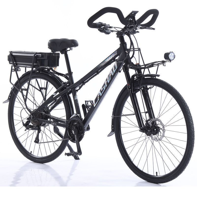 Lithium Battery Travel Car Outing Car Long-Distance Power-Assisted Bicycle 700C Urban Leisure Electric Vehicle Variable Speed Disc Brake