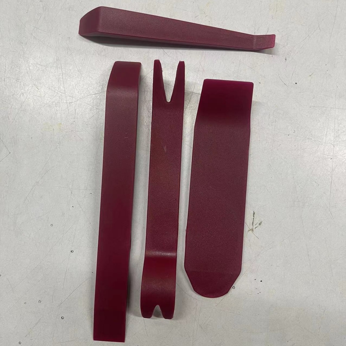 Car audio door panel disassembly and assembly purple 4-piece tool pry plate screwdriver car repair tool