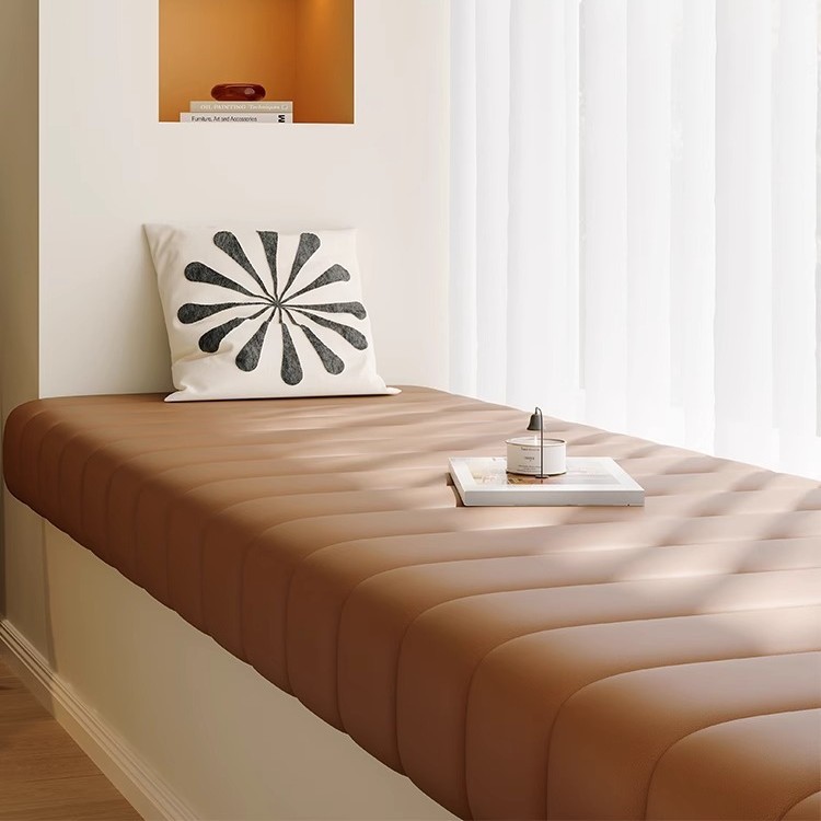 New Wash-Free Cat Scratch Leather Bay Window Mat Imitation Leather Bay Window Sofa Mat Window Sill Mat Balcony Mat Tatami All Seasons Universal