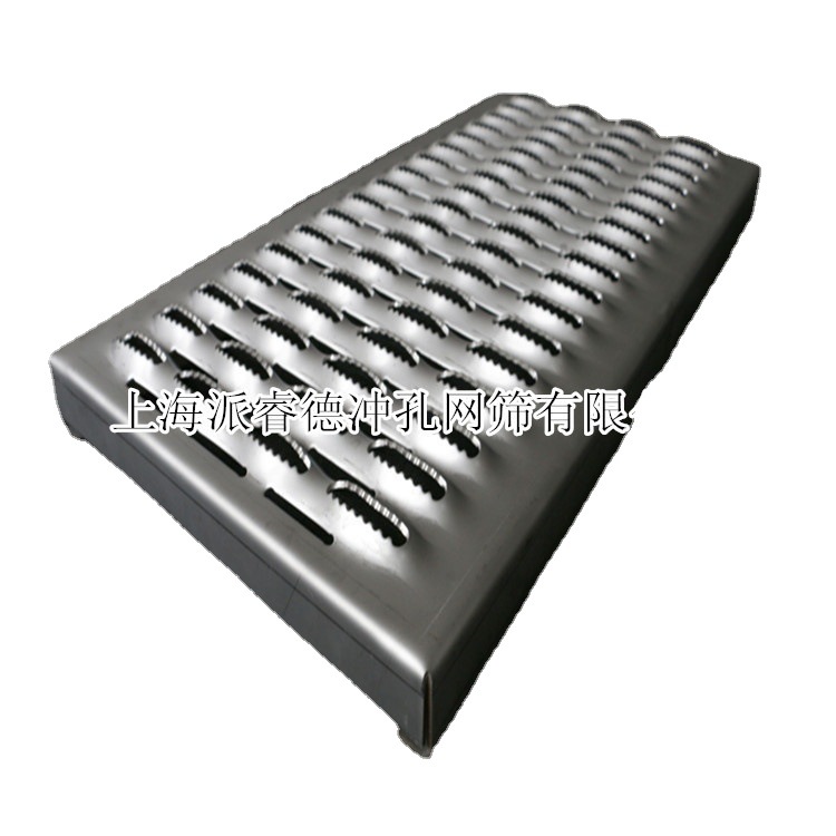 304 stainless steel crocodile mouth hole anti-skid plate metal anti-skid plate bendable forming stainless steel punching plate