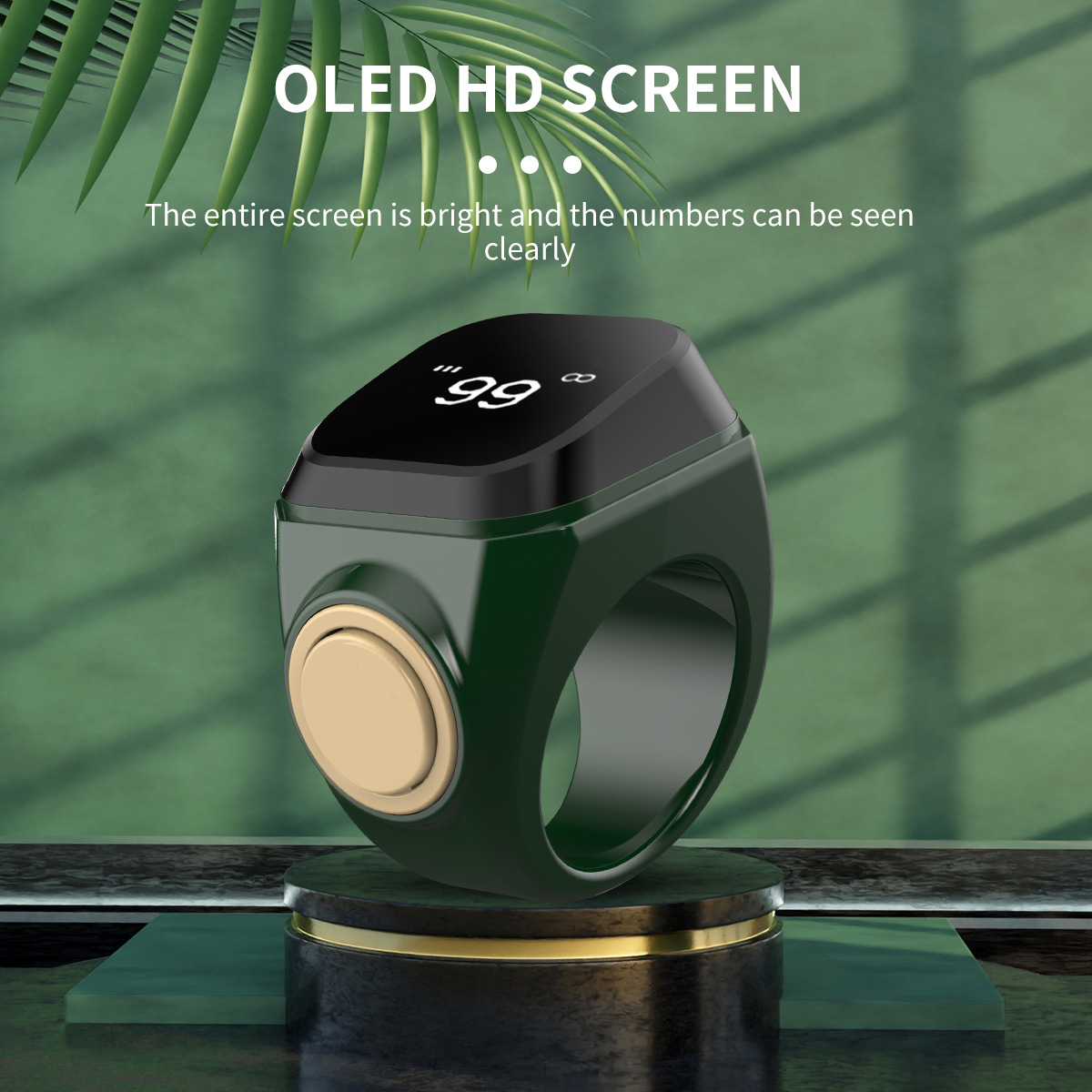 Самый горячий новый продукт Юго-Восточной Азии D01 умное кольцо-счетчик приложение напоминание о времени кнопка счетчика умное кольцо