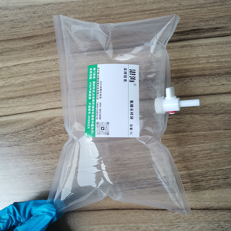 Teflon gas sampling bag non-methane total hydrocarbon gas sampling bag fep Teflon PTFE