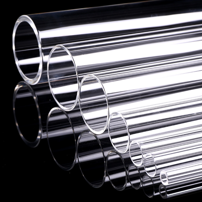 Quartz Tube Tube Furnace Glass Tube High Temperature Resistant Quartz Tube Transparent Quartz Tube on Demand Drawings