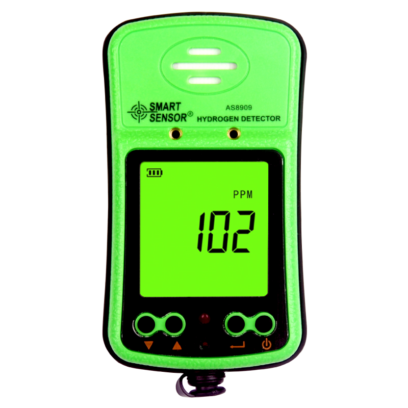 As8909 Hydrogen Gas Detector Handheld Portable Pumping Type Explosion-Proof Gas Concentration Hydrogen Alarm