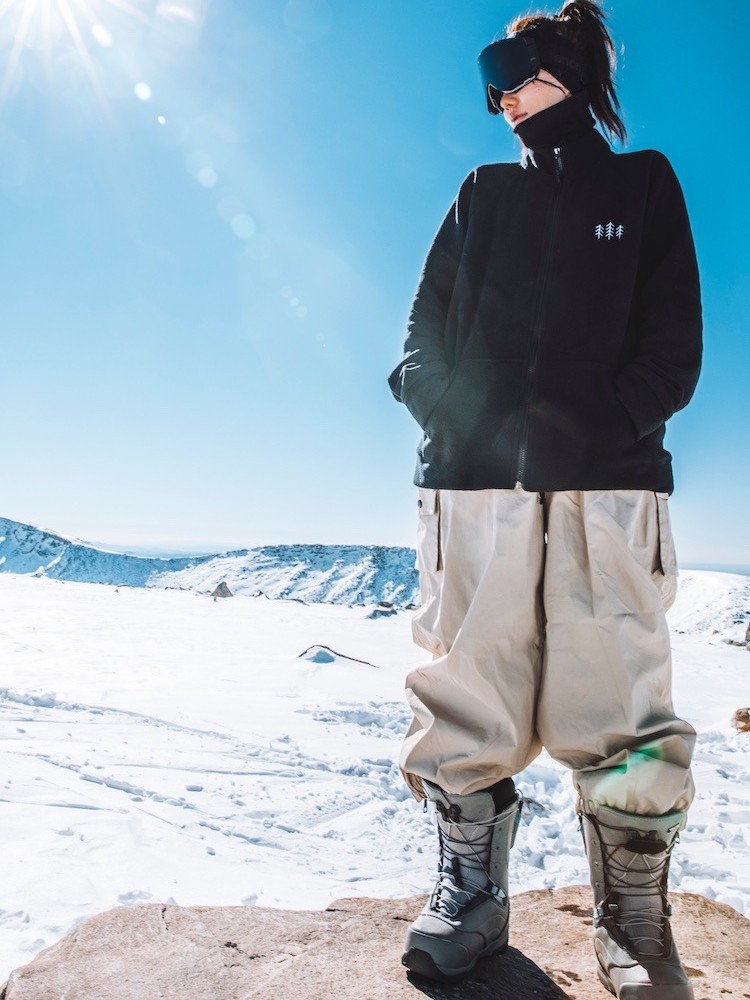 Ice 2025 export ski pants for men and women waterproof windproof cold wear-resistant warm veneer lovers snow pants