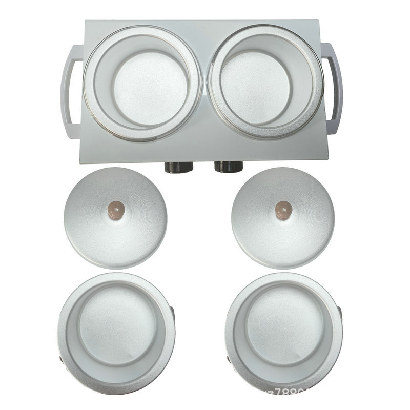 Banafen Wax Therapy Machine, Double Stove, Heated Wax Bean Hair Removal Machine, Wax Melting Machine, Hair Removal Wax Pot, Single and Double Pot