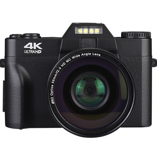 Hd 4K Digital Camera Mirrorless Retro with Wifi Student Digital Camera Vlog Digital Camera