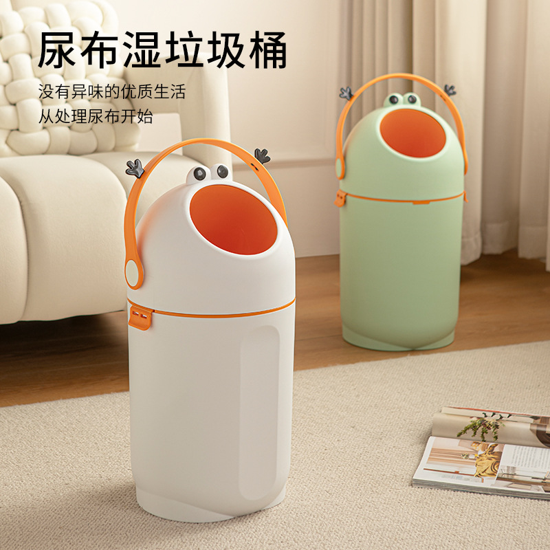 Мусорное ведро для подгузников, большое вместимость, открывающееся-закрывающееся, герметичное, запахонепроницаемое, защищенное от животных