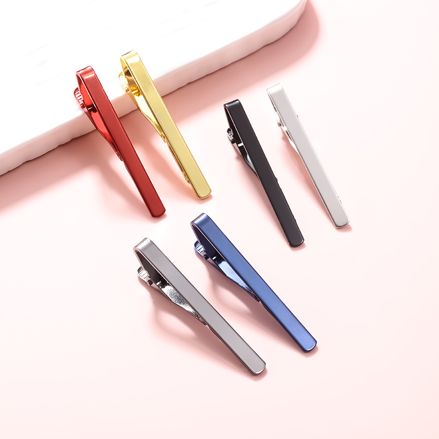 AliExpress Amazon Cross-border New Suit Collar Clip Multicolor Copper Collar Clip Men's Simple Shirt Clip