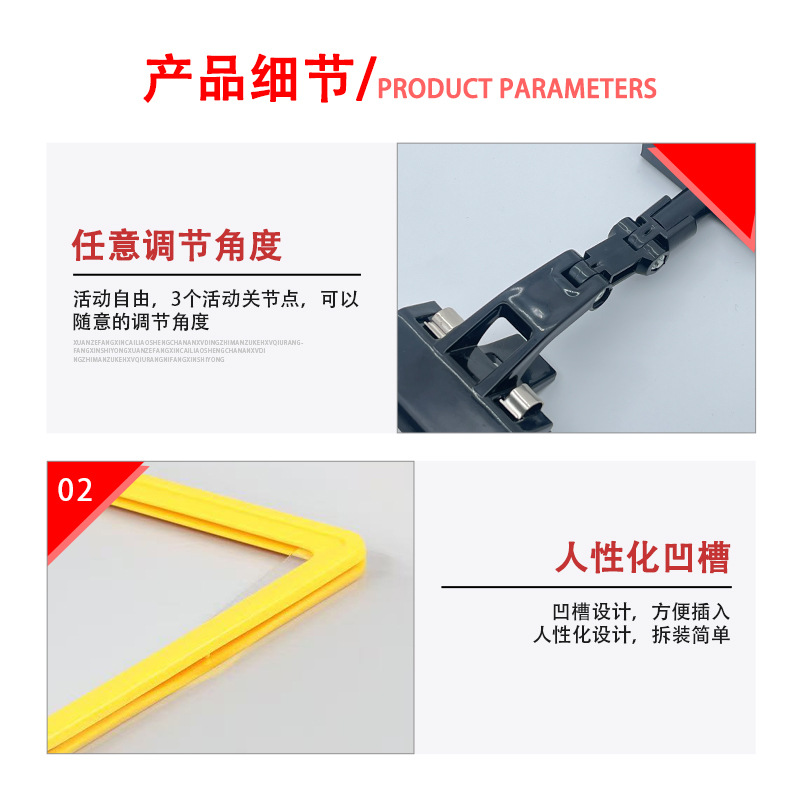 Advertising Price Display Board Supermarket Product Price Tag Sign Promotion Board Double-Sided Erasable Price Display Board