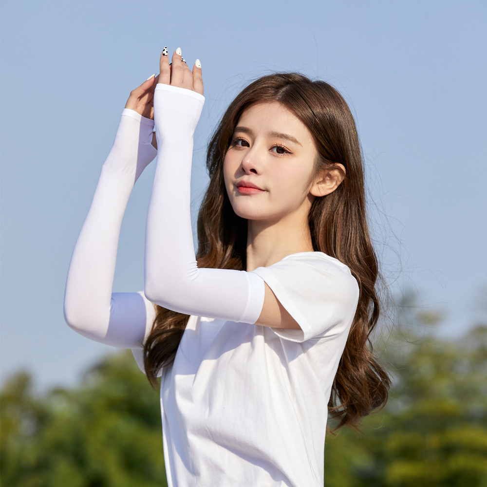 Wholesale Hand Sleeve Arm Gloves for Summer Ice Sleeves for Men and Women Outdoor Riding Sport Sunshade Arm Sun Protection Ice Sleeve