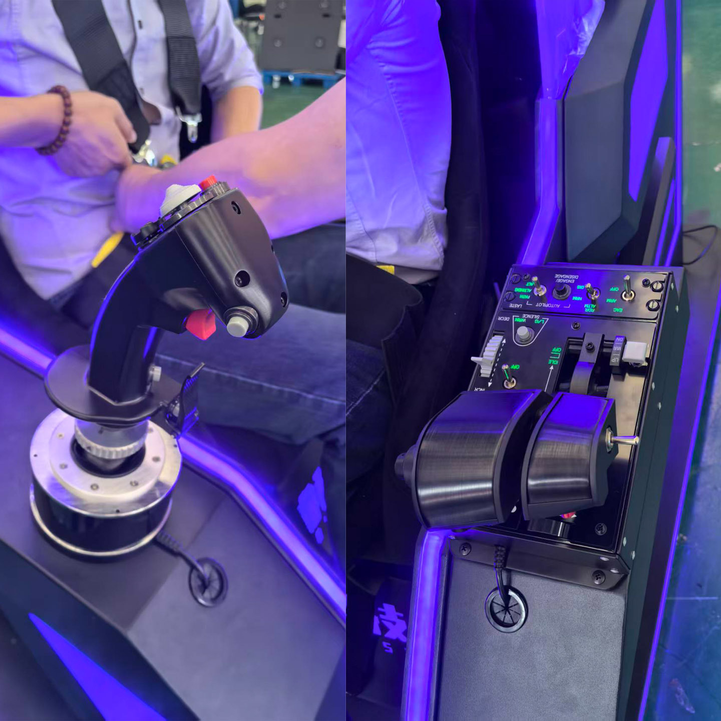 Vr360 Rotating Flight Simulation Driver Vr Game Equipment Large Vr Experience Hall Science and Technology Popular Science Education